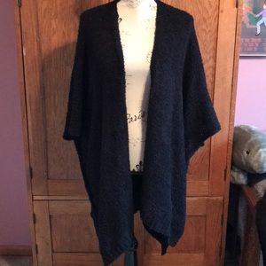 Black cardigan